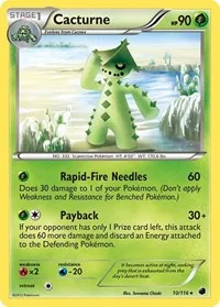 Cacturne | 10/116 | Reverse Holofoil | Plasma Freeze