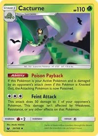 Cacturne | 20/168 | Reverse Holofoil | SM - Celestial Storm