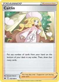 Caitlin | 132/198 | Reverse Holofoil | SWSH06: Chilling Reign