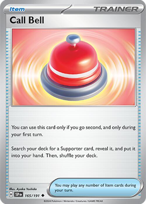 Call Bell 165/191 Normal SV08: Surging Sparks Call Bell 165/191 Normal SV08: Surging Sparks