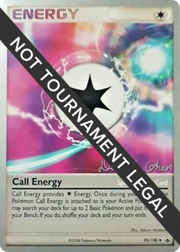Call Energy 2009 (David Cohen) 92/100 Normal World Championship Decks