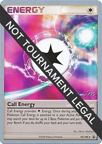 Call Energy | 2009 (Jason Martinez) | 92/100 | Normal | World Championship Decks