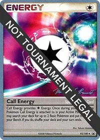 Call Energy | 2010 (Michael Pramawat) | 92/100 | Normal | World Championship Decks