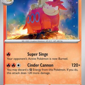Camerupt 012/091 Normal SV: Paldean Fates