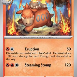 Camerupt 032/197 Normal SV03: Obsidian Flames Camerupt 032/197 Normal SV03: Obsidian Flames