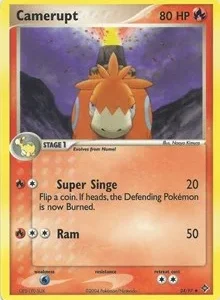 Camerupt | 24 | Normal | EX Battle Stadium