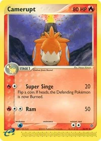 Camerupt | 24/97 | Reverse Holofoil | Dragon