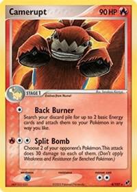 Camerupt 4/107 (EX Deoxys) 004/107 Normal Deck Exclusives