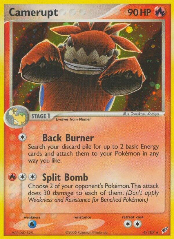 Camerupt 4/107 Holofoil Deoxys