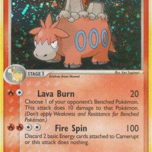 Camerupt 4/109 Holofoil Ruby and Sapphire