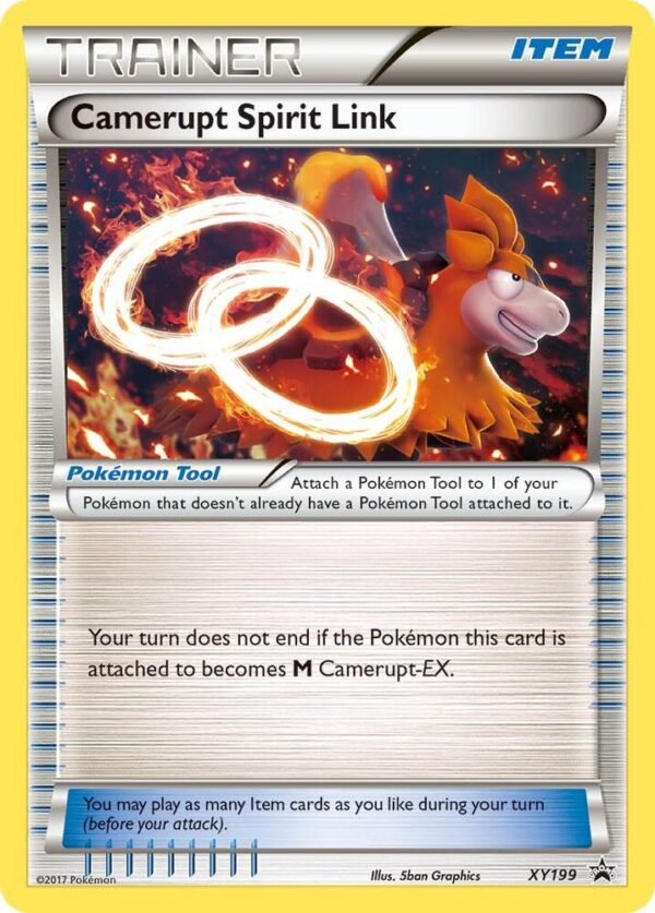 Camerupt Spirit Link XY199 Normal XY Promos Camerupt Spirit Link XY199 Normal XY Promos