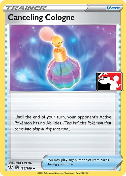 Canceling Cologne 136/189 Holofoil Prize Pack Series Cards