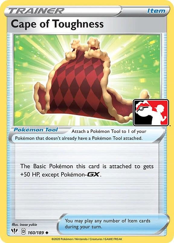 Cape of Toughness 160/189 Holofoil Prize Pack Series Cards Cape of Toughness 160/189 Holofoil Prize Pack Series Cards