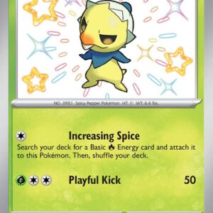 Capsakid 106/091 Holofoil SV: Paldean Fates