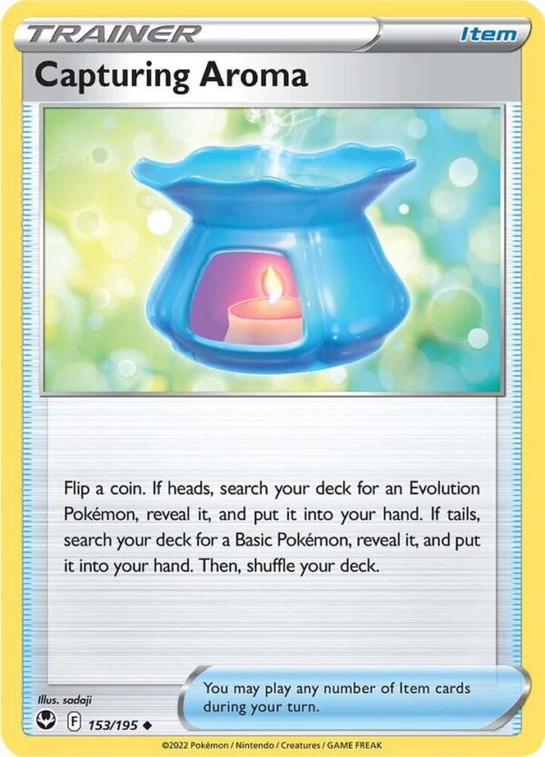 Capturing Aroma 153/195 Reverse Holofoil SWSH12: Silver Tempest