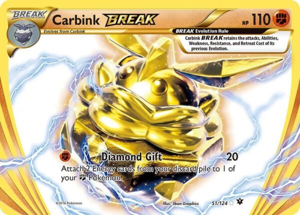 Carbink BREAK 51/124 Holofoil XY – Fates Collide
