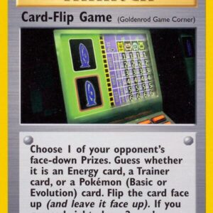 Card-Flip Game (Goldenrod Game Corner) 092/111 1st Edition Neo Genesis