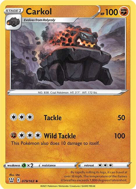 Carkol 079/163 Normal SWSH05: Battle Styles
