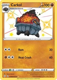 Carkol | SV068/SV122 | Holofoil | Shining Fates: Shiny Vault