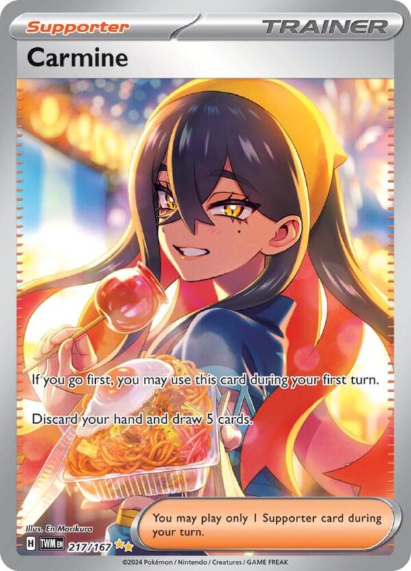 Carmine 217/167 Holofoil SV06: Twilight Masquerade