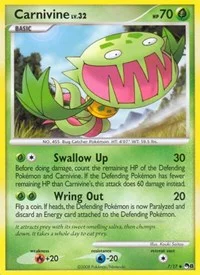 Carnivine | 007/017 | Reverse Holofoil | POP Series 8