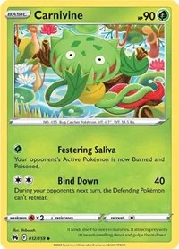 Carnivine | 012/159 | Reverse Holofoil | Crown Zenith