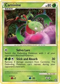 Carnivine | 16/102 | Reverse Holofoil | Triumphant