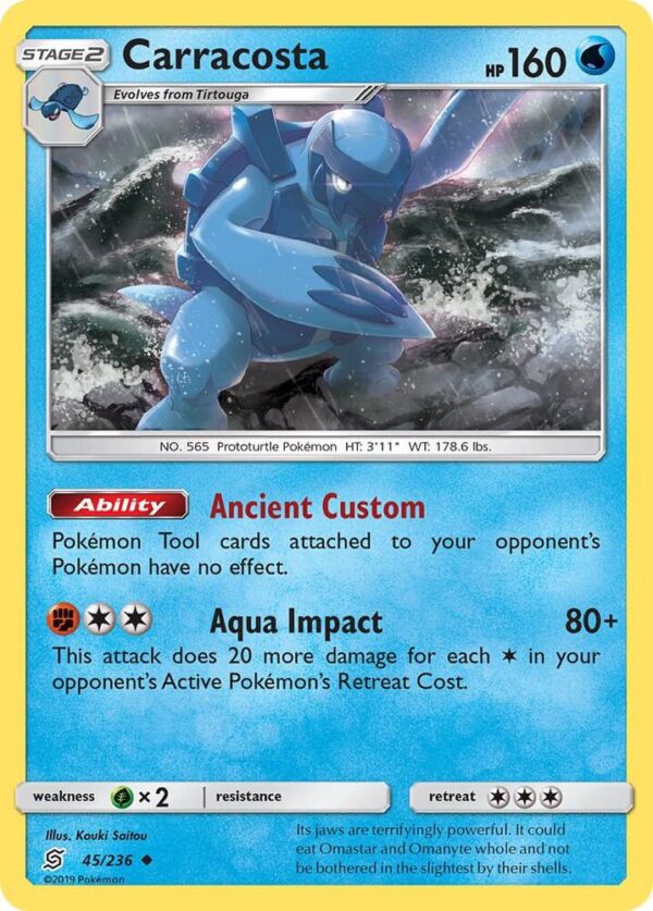 Carracosta 45/236 Normal SM – Unified Minds Carracosta 45/236 Normal SM – Unified Minds