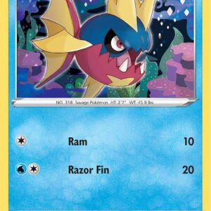 Carvanha 035/203 Reverse Holofoil SWSH07: Evolving Skies