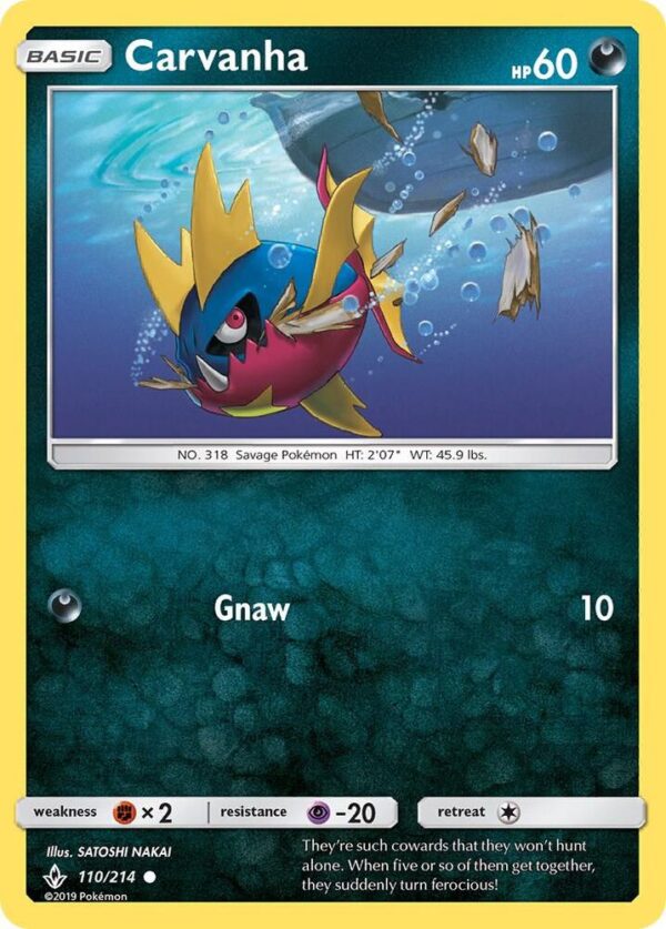 Carvanha 110/214 Normal SM – Unbroken Bonds