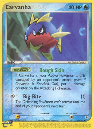 Carvanha 51/109 Normal Ruby and Sapphire