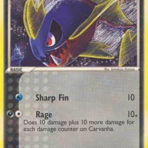 Carvanha 56/107 Reverse Holofoil Deoxys