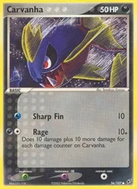 Carvanha | 56/107 | Normal | Deoxys