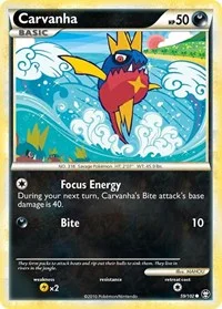 Carvanha | 59/102 | Reverse Holofoil | Triumphant Carvanha | 59/102 | Reverse Holofoil | Triumphant