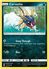 Carvanha | 81/149 | Normal | SM Base Set