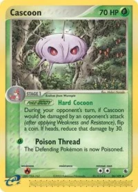 Cascoon | 26/109 | Reverse Holofoil | Ruby and Sapphire