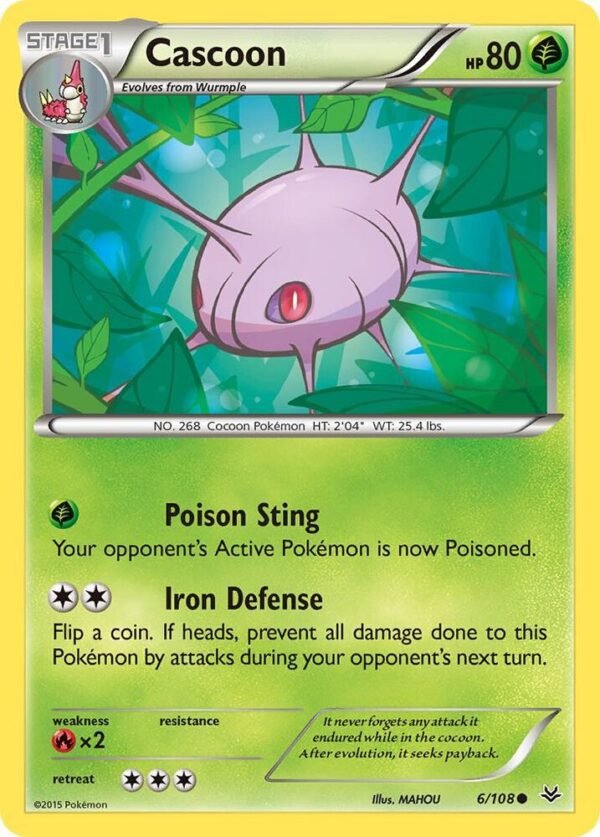 Cascoon 6/108 Normal XY – Roaring Skies