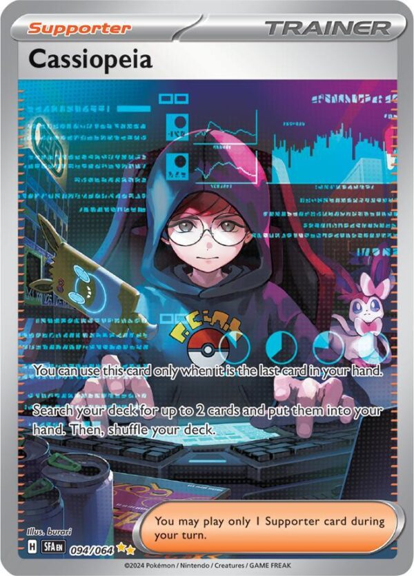 Cassiopeia 094/064 Holofoil SV: Shrouded Fable Cassiopeia 094/064 Holofoil SV: Shrouded Fable