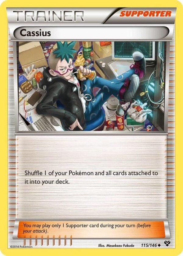 Cassius 115/146 Normal XY Base Set Cassius 115/146 Normal XY Base Set