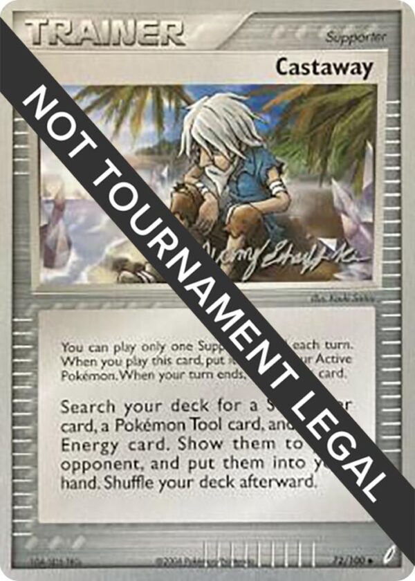 Castaway 2007 (Jeremy Scharff-Kim) 72/100 Normal World Championship Decks