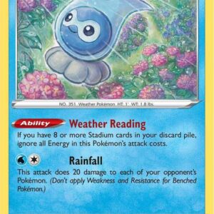 Castform Rainy Form 033/198 Reverse Holofoil SWSH06: Chilling Reign Castform Rainy Form 033/198 Reverse Holofoil SWSH06: Chilling Reign