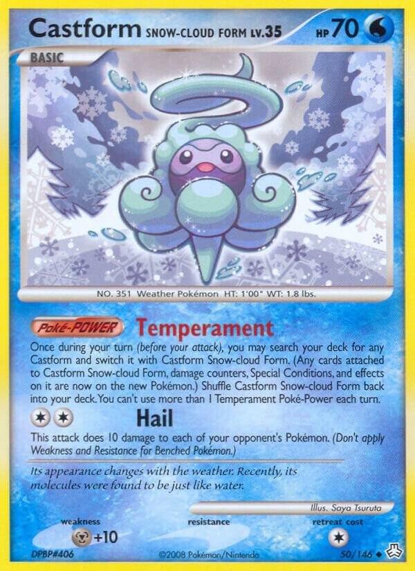 Castform Snow-Cloud Form 50/146 Normal Legends Awakened