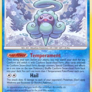 Castform Snow-Cloud Form 50/146 Reverse Holofoil Legends Awakened Castform Snow-Cloud Form 50/146 Reverse Holofoil Legends Awakened