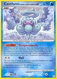 Castform Snow-Cloud Form | 50/146 | Normal | Legends Awakened