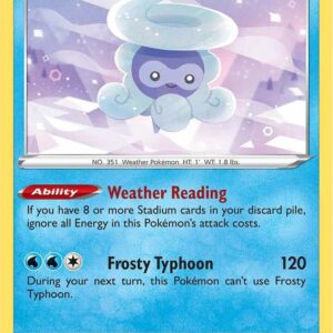 Castform Snowy Form 034/198 Reverse Holofoil SWSH06: Chilling Reign Castform Snowy Form 034/198 Reverse Holofoil SWSH06: Chilling Reign