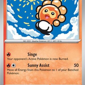 Castform Sunny Form 020/191 Reverse Holofoil SV08: Surging Sparks