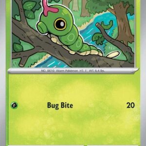 Caterpie 001/159 Normal SV09: Journey Together Caterpie 001/159 Normal SV09: Journey Together