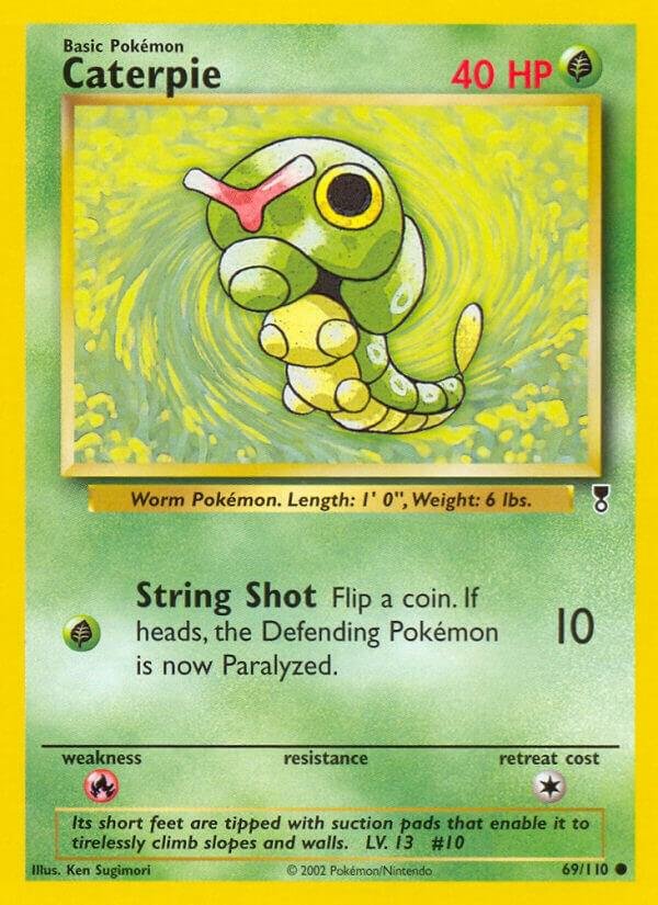 Caterpie 069/110 Normal Legendary Collection Caterpie 069/110 Normal Legendary Collection
