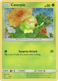 Caterpie | 1/12 | 001/012 | Holofoil | McDonald's Promos 2019