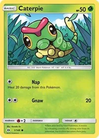 Caterpie | 1/149 | Reverse Holofoil | SM Base Set